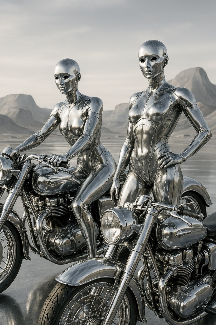 Chrome World - Sci-Fi AI movie on immersai