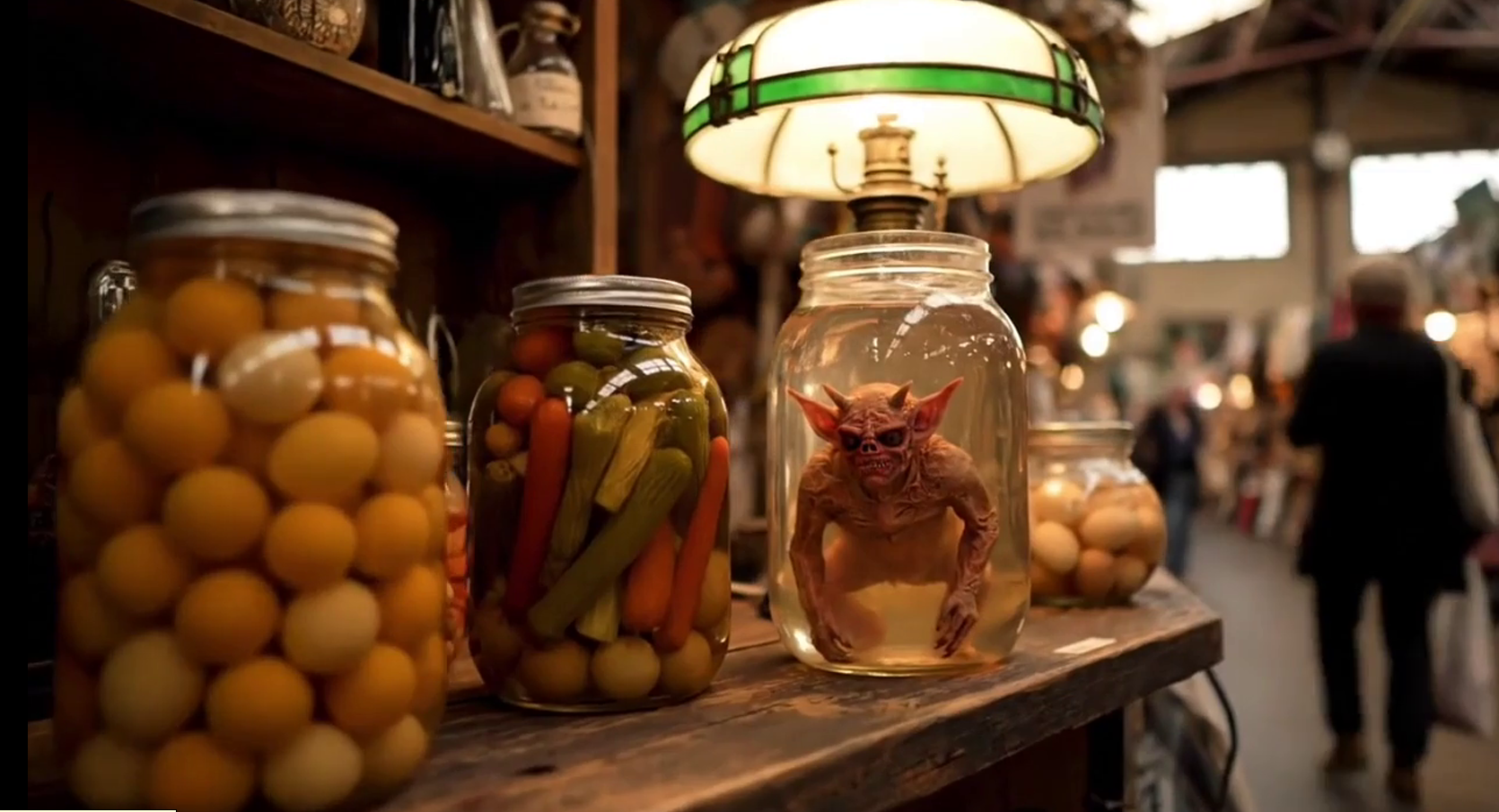 Pickled Demons - Strange AI movie on immersai