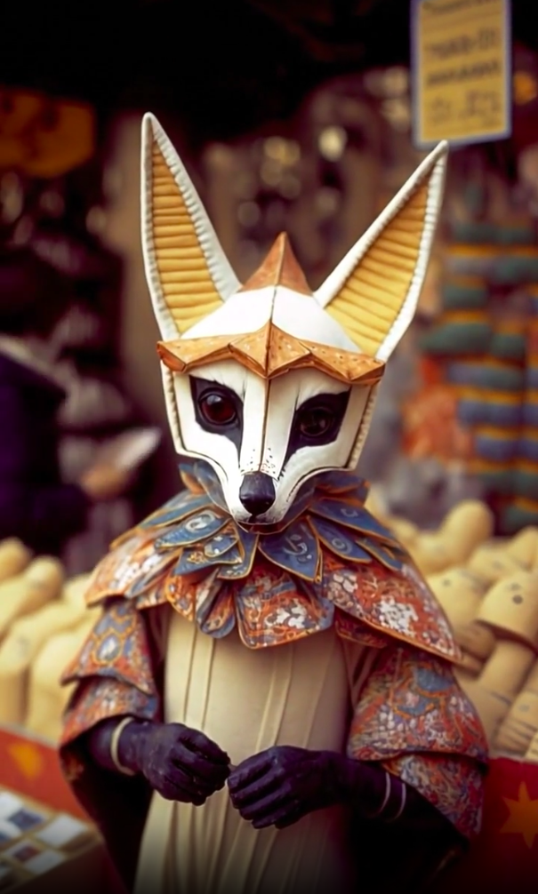 The Strange Flea Market - Strange AI movie on immersai