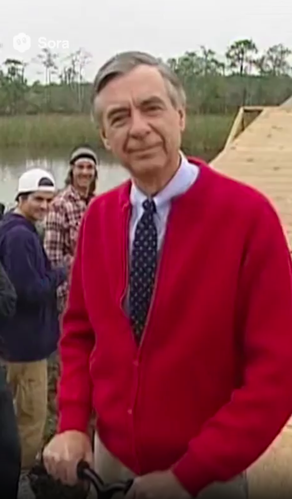 Mr. Rogers on Jackass - Comedy AI movie on immersai