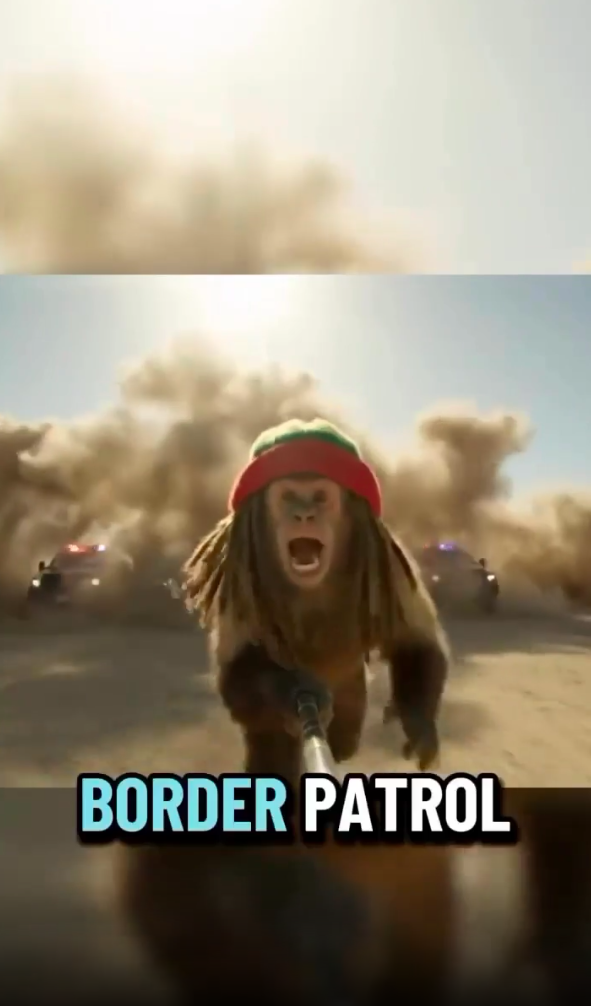 Crosses the Border - Totally Serious AI movie on immersai